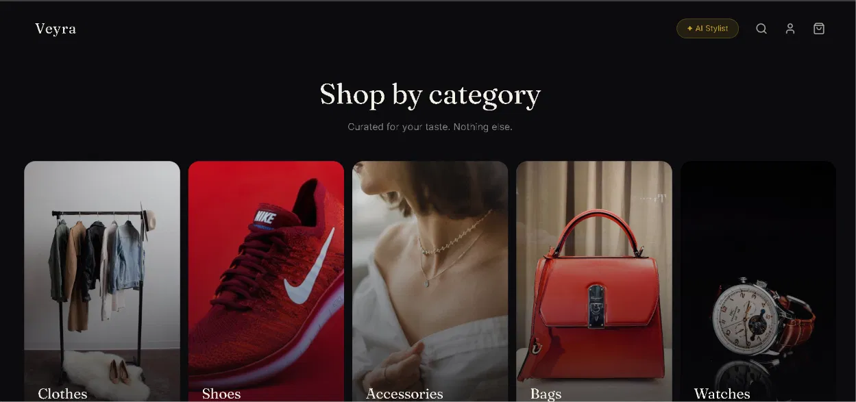 AI E-Commerce virtual try-on screenshot
